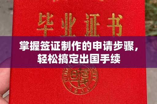 滦平掌握签证制作的申请步骤，轻松搞定出国手续