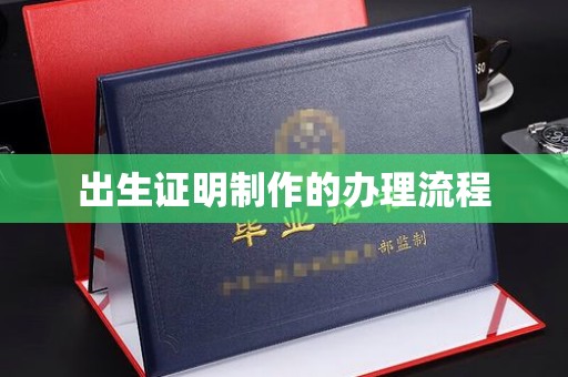 滦平出生证明制作的办理流程